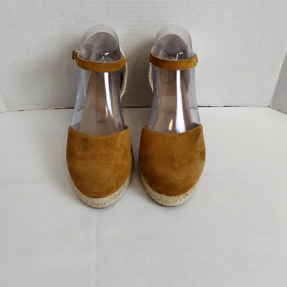 Paseart Anthropologie Wedge Platform Sandals - Picture 2 of 13